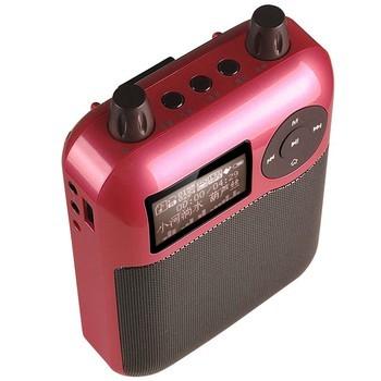 朗琴k600 多功能扩音器 移动电源 充电宝 烈焰红音箱产品图片4
